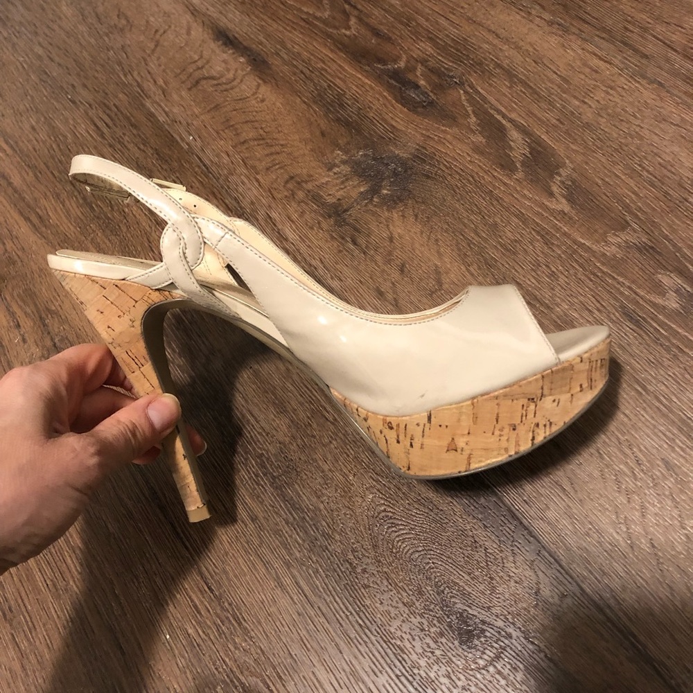 Womens platform stiletto open toe heels